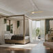 Mylo 70 inch Matte White with White Maple Blades Ceiling Fan